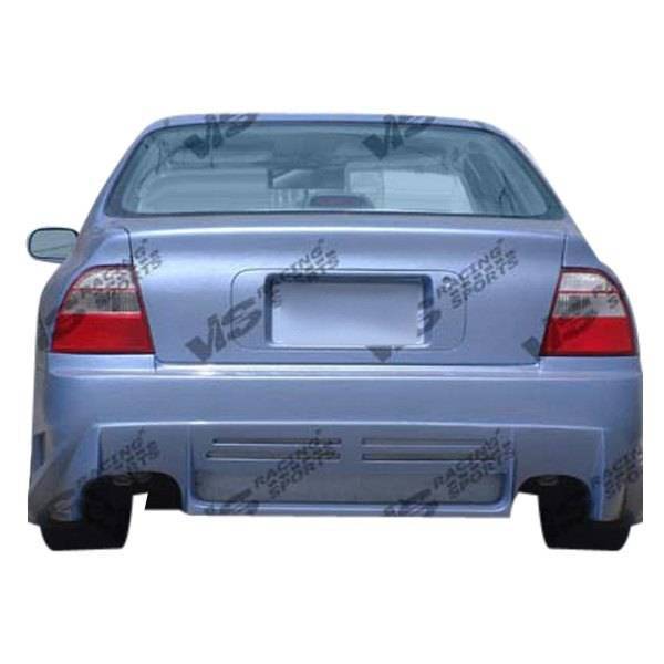1994-1995 Honda Accord 2 doors 4 doors CYBER Style FRP Primer Rear Bumper-1