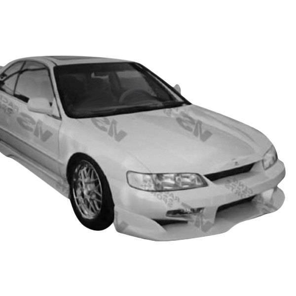 1994-1997 Honda Accord 2 doors 4 doors Invader 1 Style FRP Primer Front Bumper-1