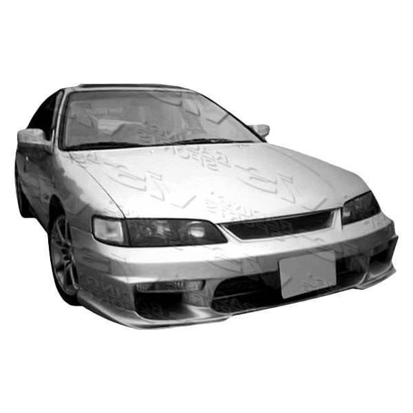 1994-1997 Honda Accord 2 doors 4 doors Invader 3 Style FRP Primer Front Bumper-1