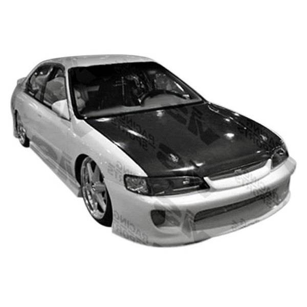 1994-1995 Honda Accord 2 doors KOMBAT Style FRP Primer Full Kit-1