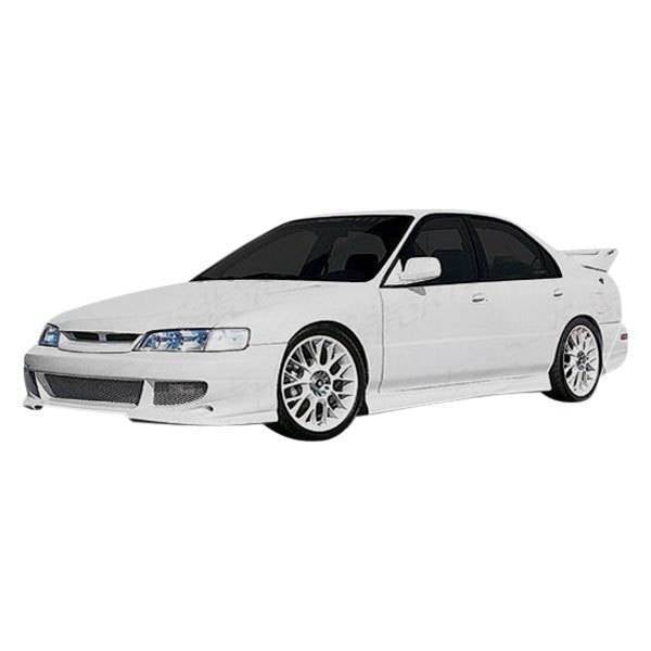 1994-1997 Honda Accord 2 doors 4 doors SERVO Style FRP Primer Front Bumper-1