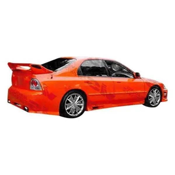 1994-1997 Honda Accord 4 doors Z1 BOXER Style FRP Primer Side Skirts-1