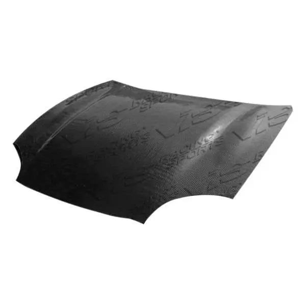 1994-1998 Mitsubishi 3000GT 2 doors OEM Style Carbon Fiber Black Hood-1