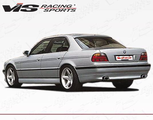 1995-2001 BMW 7 SERIES E38 4 doors A Tech Style FRP Primer Rear Lip-1