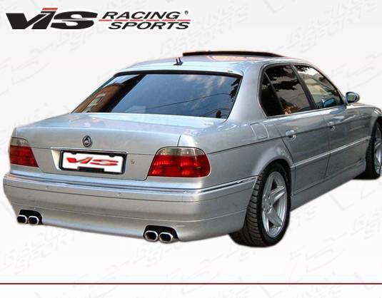 1995-2001 BMW 7 SERIES E38 4 doors A Tech Style FRP Primer Rear Lip-3