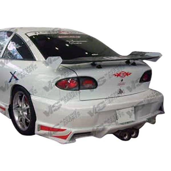 1995-1999 Chevrolet Cavalier 2 doors 4 doors BALLISTIX Style FRP Primer Rear Bumper-1