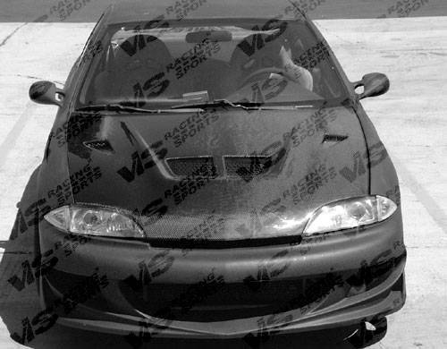 1995-1999 Chevrolet Cavalier 2 doors 4 doors FRP Primer Front Bumper-1