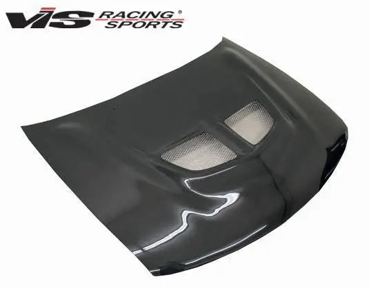 1995-1999 Dodge Avenger 2 doors EVO Style Carbon Fiber Black Hood-1