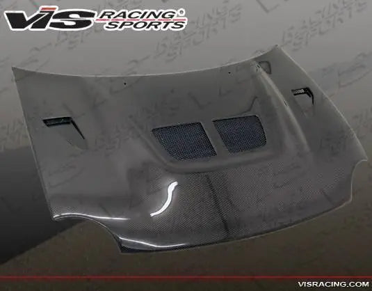 1995-1999 Dodge Neon 2 doors 4 doors EVO Style Carbon Fiber Black Hood-2