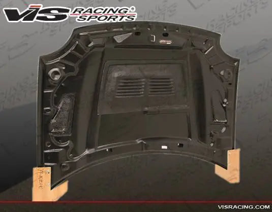 1995-1999 Dodge Neon 2 doors 4 doors EVO Style Carbon Fiber Black Hood-3