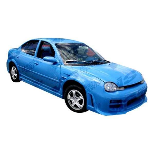 1995-1999 Dodge Neon 2 doors 4 doors OCTANE Style FRP Primer Front Bumper-1
