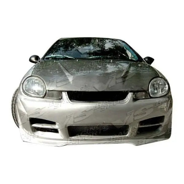 1995-1999 Dodge Neon 2 doors 4 doors INVADER Style Carbon Fiber Black Hood-1