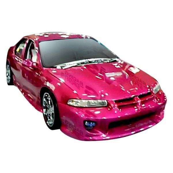 1995-2000 Dodge Stratus 4 doors KOMBAT Style FRP Primer Front Bumper-1