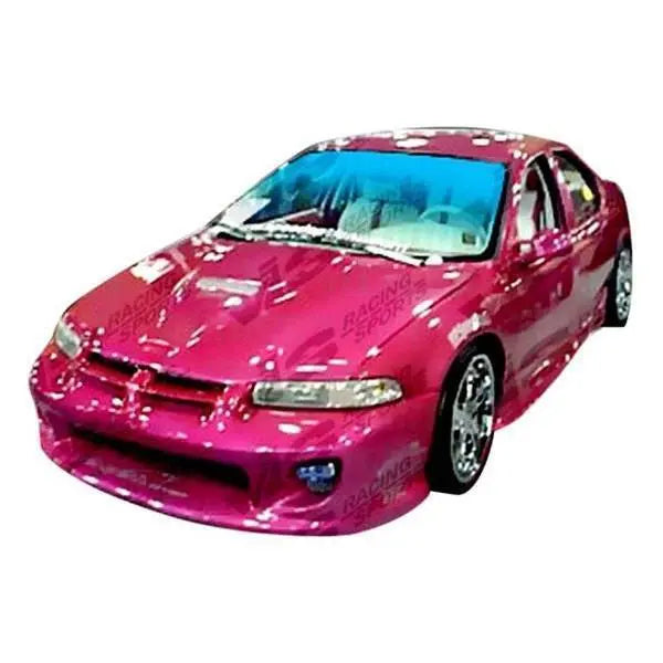 1995-2000 Dodge Stratus 4 doors KOMBAT Style FRP Primer Side Skirts-1
