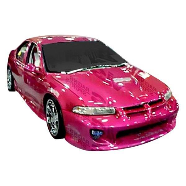 1995-2000 Dodge Stratus 4 doors KOMBAT Style FRP Primer Full Kit-1