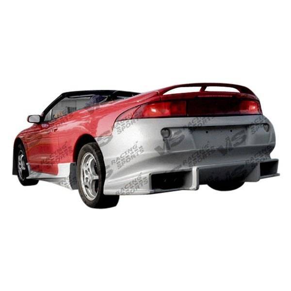 1995-1999 Mitsubishi Eclipse 2 doors BALLISTIX Style FRP Primer Rear Bumper-2