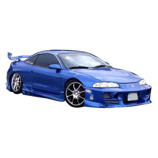 1995-1999 Mitsubishi Eclipse 2 doors BALLISTIX Style FRP Primer Side Skirts-1
