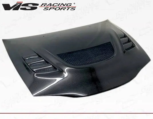 1995-1999 Mitsubishi Eclipse 2 doors G Speed Style Carbon Fiber Black Hood-1