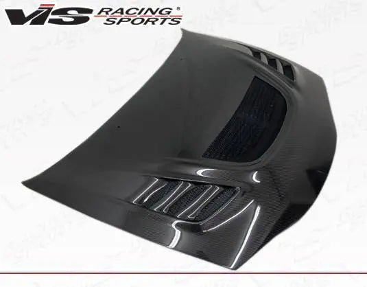 1995-1999 Mitsubishi Eclipse 2 doors G Speed Style Carbon Fiber Black Hood-2