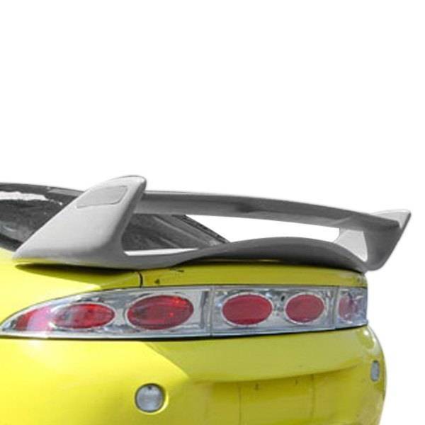 1995-1999 Mitsubishi Eclipse 2 doors INVADER Style FRP Primer Spoiler-2