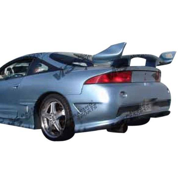 1995-1999 Mitsubishi Eclipse 2 doors KOMBAT Style FRP Primer Rear Bumper-1