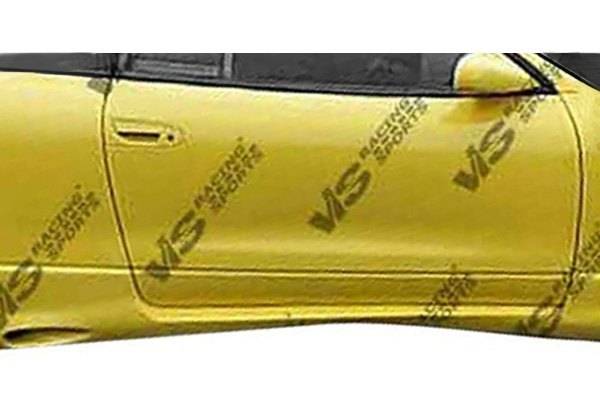 1995-1996 Mitsubishi Eclipse 2 doors KOMBAT Style FRP Primer Full Kit-3