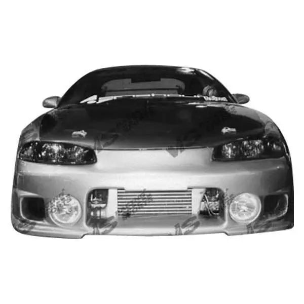 1995-1999 Mitsubishi Eclipse 2 doors OEM Style Carbon Fiber Black Hood-1