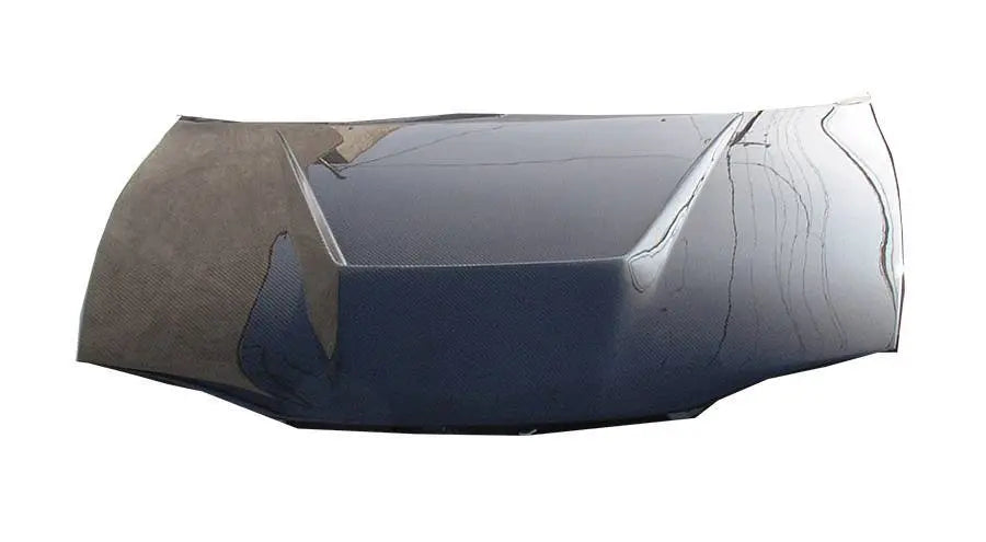 1995-1999 Mitsubishi Eclipse 2 doors INVADER Style Carbon Fiber Black Hood-1