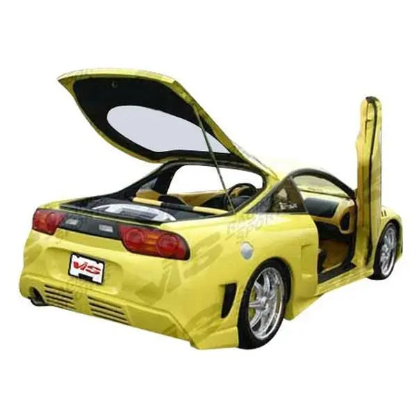 1995-1999 Mitsubishi Eclipse 2 doors XGT Style FRP Primer Side Skirts-1