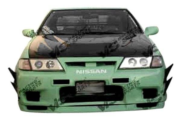 1995-1999 Nissan 200SX 2 doors OMEGA Style FRP Primer Full Kit-2