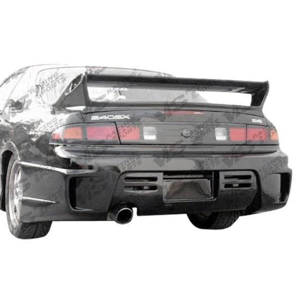 1995-1998 Nissan 240SX 2 doors GT BOMBER Style FRP Primer Rear Bumper-1
