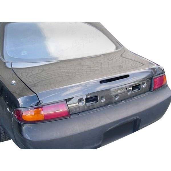 1995-1998 Nissan 240SX 2 doors OEM Style Carbon Fiber Black Trunk-1
