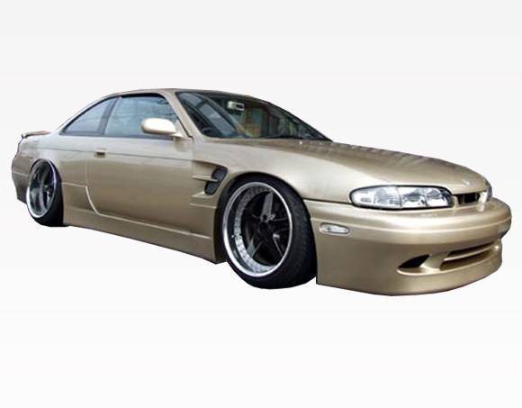 1995-1996 Nissan 240SX 2 doors Super Style FRP Primer Fenders-2