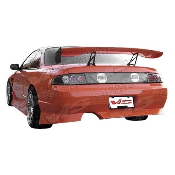 1995-1998 Nissan 240SX 2 doors V Spec 4 Style FRP Primer Rear Bumper-1