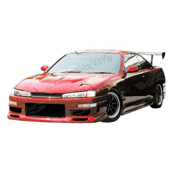 1995-1996 Nissan 240SX 2 doors Z Speed Style FRP Primer Full Kit-2
