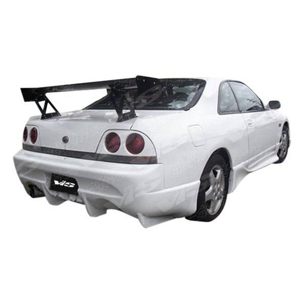 1995-1998 Nissan Skyline R33 GTR 2 doors INVADER Style FRP Primer Full Kit-2