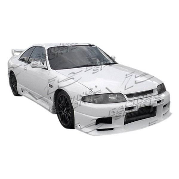 1995-1998 Nissan Skyline R33 GTR 2 doors TERMINATOR Style FRP Primer Full Kit-1