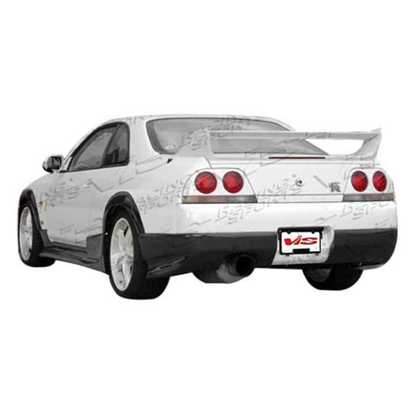 1995-1998 Nissan Skyline R33 GTR 2 doors TERMINATOR Style FRP Primer Full Kit-2