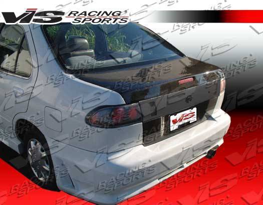 1995-1999 Nissan Sentra 4 doors OCTANE Style FRP Primer Rear Bumper-1