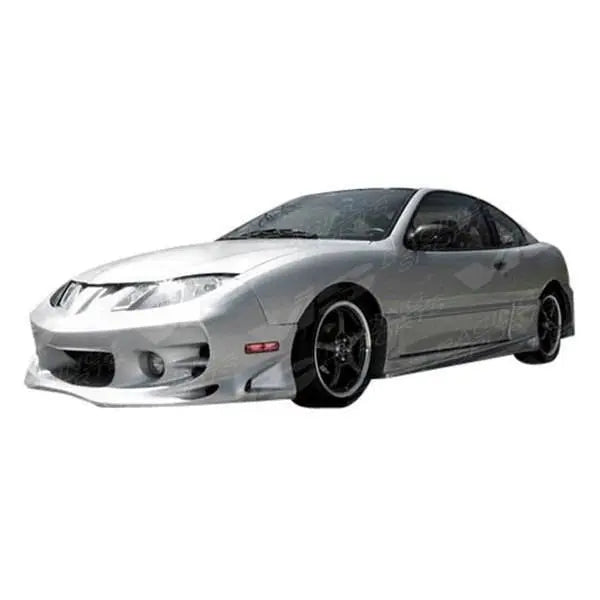 1995-2005 Pontiac SunFire 2 doors BALLISTIX Style FRP Primer Side Skirts-1