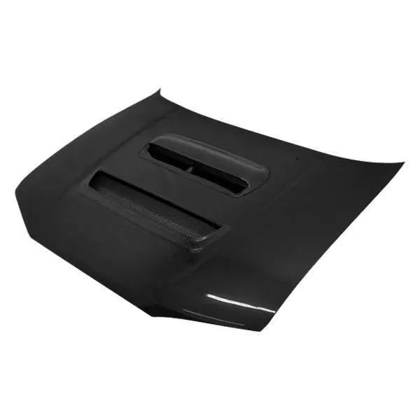 1995-1999 Subaru Legacy 4 doors V Line Style Carbon Fiber Black Hood-1