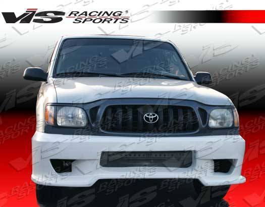 1995-2000 Toyota Tacoma 2 doors Outlaw 1 Style FRP Primer Full Kit-2