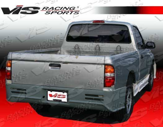 1995-2000 Toyota Tacoma 2 doors Outlaw 1 Style FRP Primer Full Kit-3