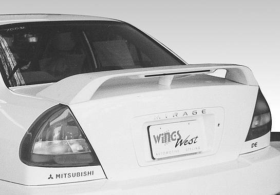 1997-2001 Mitsubishi Mirage 2 doors 4 doors FRP Primer Spoiler-1