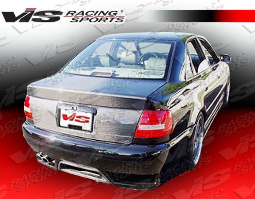 1996-2001 Audi A4 4 doors RSR Style FRP Primer Rear Bumper-3