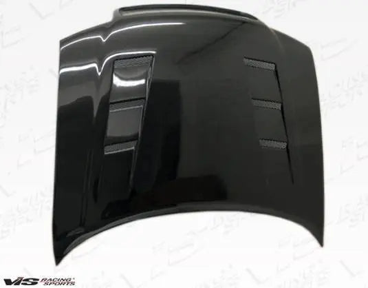 1996-2001 AUDI A4 4 doors TERMINATOR Style Carbon Fiber Black Hood-3