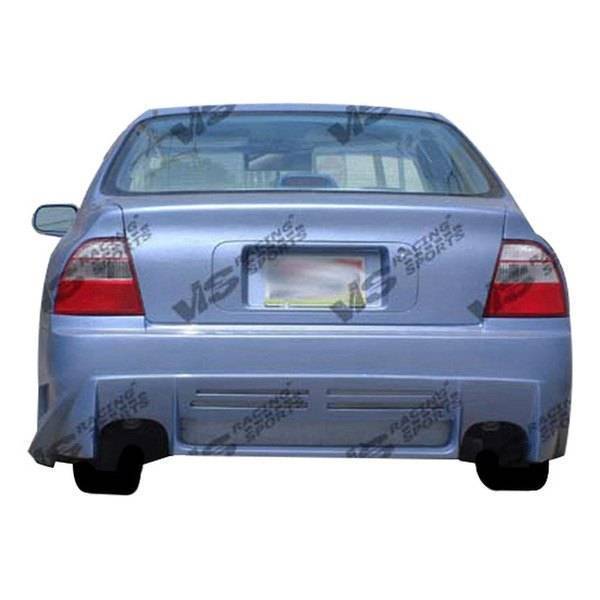 1996-1997 Honda Accord 2 doors 4 doors CYBER Style FRP Primer Rear Bumper-1