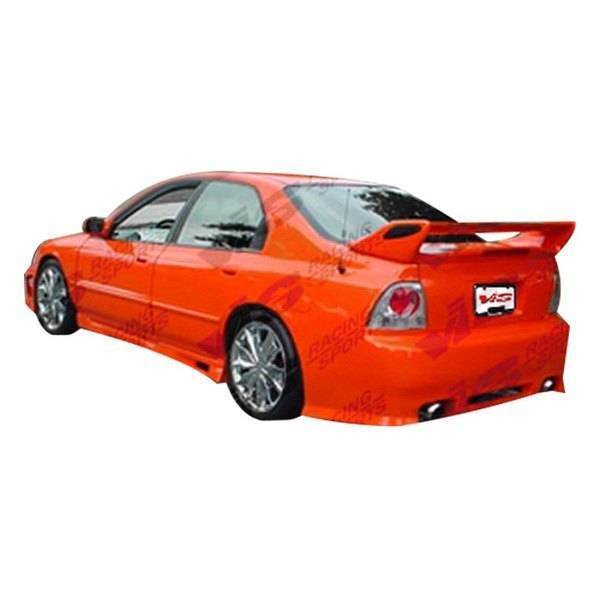 1996-1997 Honda Accord 2 doors 4 doors Z1 BOXER Style FRP Primer Rear Bumper-1