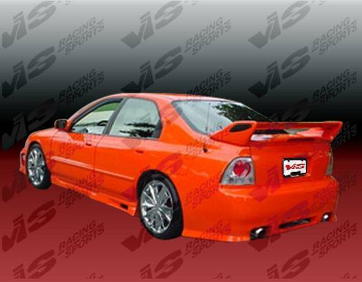 1996-1997 Honda Accord 4 doors Z1 BOXER Style FRP Primer Full Kit-3