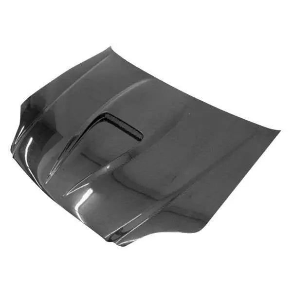 1996-1998 Honda Civic 2 doors G Force Style Carbon Fiber Black Hood-1